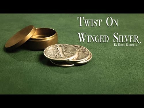 Twist On Winged Silver: Coin Magic Tutorial