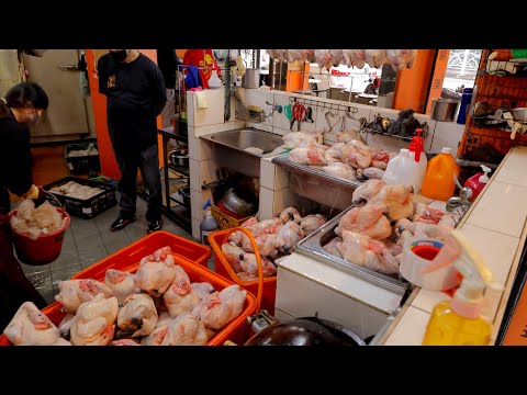 Heaven Has Arrived ! Roast Chicken with 3 of the Best Ingredients - Japanese Food