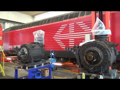 Besuch in der SBB - Hauptwerkstätte Zürich / Video Nr. 100