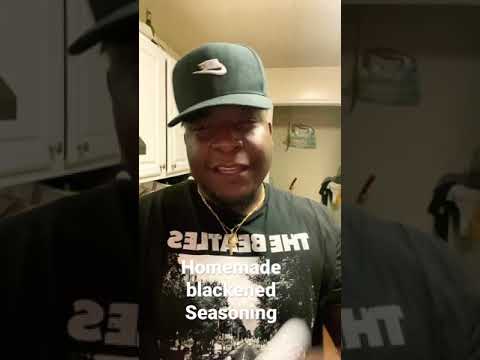 Homemade Blackened Seasoning (sorry for the sound. First #shorts )