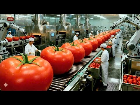 How Tomato Sauce Is Made: Full Factory Process From Fresh Tomatoes to Premium Sauce