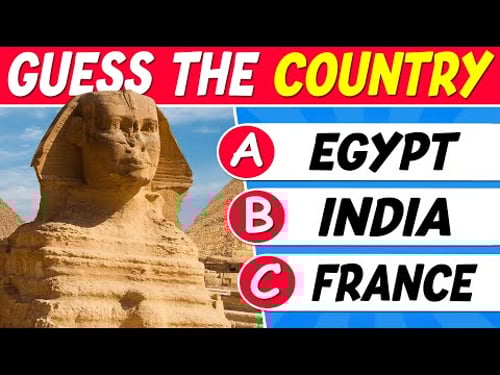 Guess The Country by itβs Famous Landmark | Easy to Impossible