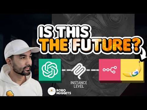 Agentic AI is here - Let ChatGPT use N8N and Nanobanana for you (Instance-Level MCP full guide 🥚)