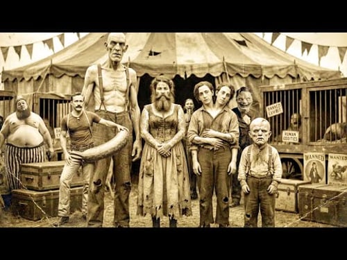 50+ SHOCKING Circus “Freak Show” Attractions That Actually Existed