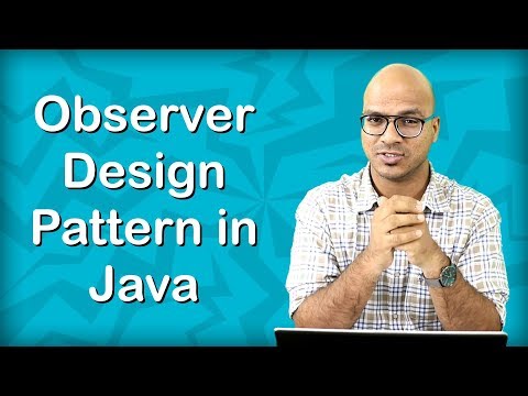 Observer Design Pattern in Java