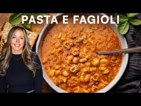 How to Make an Amazing Pasta e Fagioli (Pasta Fazool)
