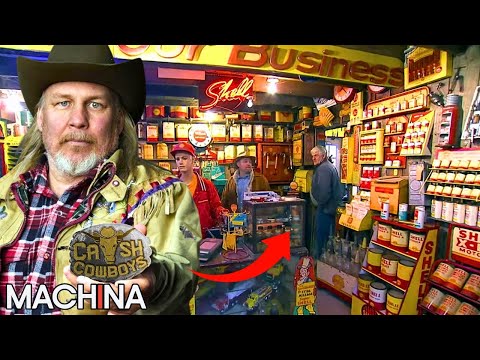 We Found Rare Shell Gas Station Collectibles | Cash Cowboys | S1E12