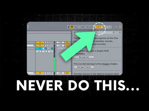 Avoid These 10 Mistakes in Ableton Live (You'll Thank Me Later!)