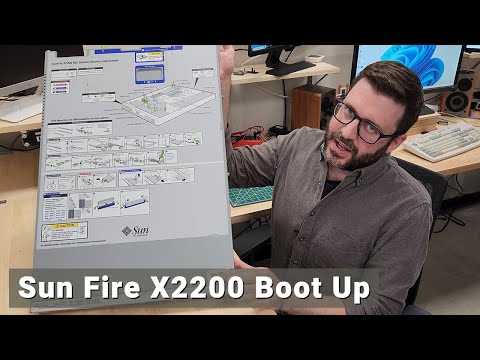 Booting a Sun Fire X2200 from 2006