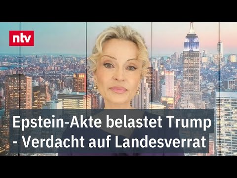 Epstein‑Akte belastet Trump - Verdacht auf Landesverrat - Navidi: "Könnte gefährlich werden"