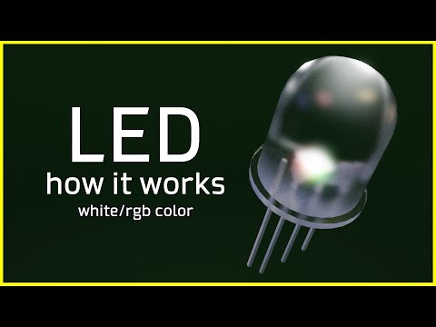 How LED works ⚡ What is a LED (Light Emitting Diode)