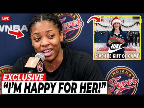 Kelsey Mitchell REACTS as Caitlin Clark GOES VIRAL Over EPIC Nike Christmas Ad!
