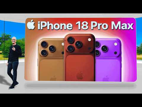 iPhone 18 Pro Max — 6 HUGE LEAKS and COLORS REVEALED!