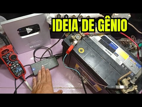 Don't Throw Away. Battery Charger with Notebook Power Supply: A Genius Idea