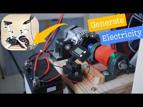 I can lose weight and generate free electricity with this