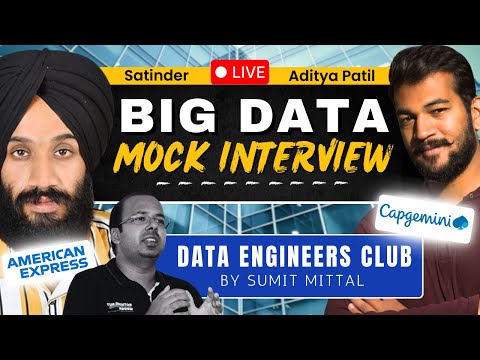 Big Data Engineering Mock Interview | Big Data Pipeline | AWS Cloud Services | Project Architecture