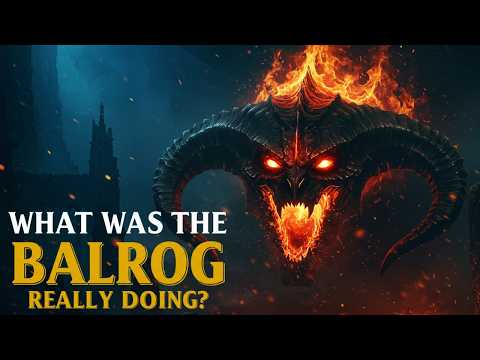 Why Did The Balrog Hide in Moria for Thousands of Years? | The Ancient Terror's Secret Plan