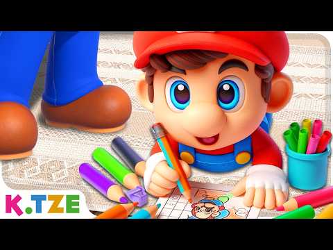 Baby Mario: Learn Colors like Never Before 🎨😊 Super Mario Odyssey Story