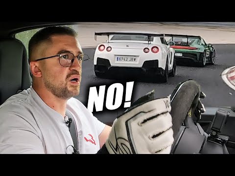 WILD R35 GT-R & GT3 RS Chase With a SAD END! ☹️ // Nürburgring
