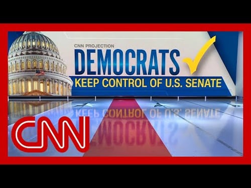 CNN projects Democrats keep control of Senate