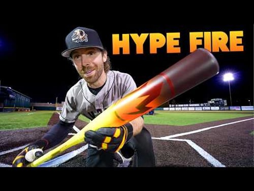 Hitting with the 2026 HYPE FIRE BBCOR