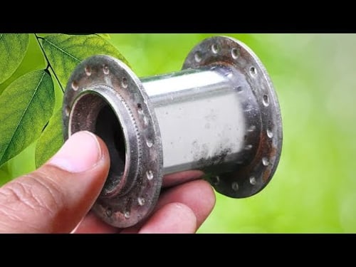 Millions of people don’t know this! Turn a bicycle axle into a money-making machine!