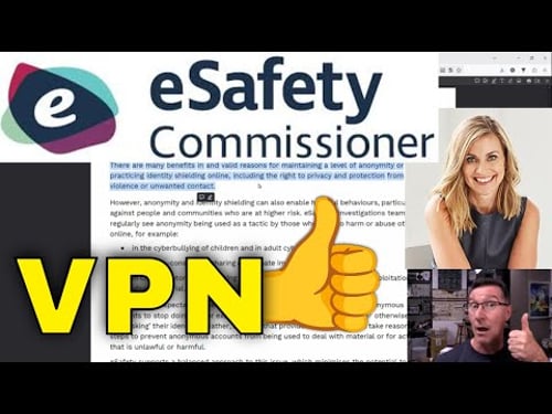 eevBLAB 136: Australian Government eSafety Office RECOMMENDS a VPN