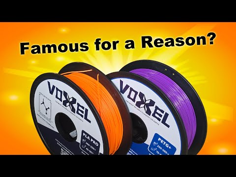 Famous for a Reason? Voxel PLA+ HS (Pro) & PETG+ HS (Pro) Tested!