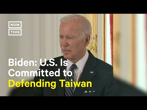 Pres. Biden on Protecting Taiwan From China's Potential Invasion