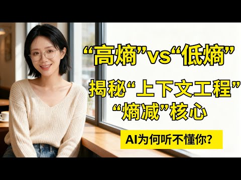 人类“高熵” vs 机器“低熵”:你的AI为何总听不懂?揭秘“上下文工程”的“熵减”核心,让AI精准get你 | 提示词工程