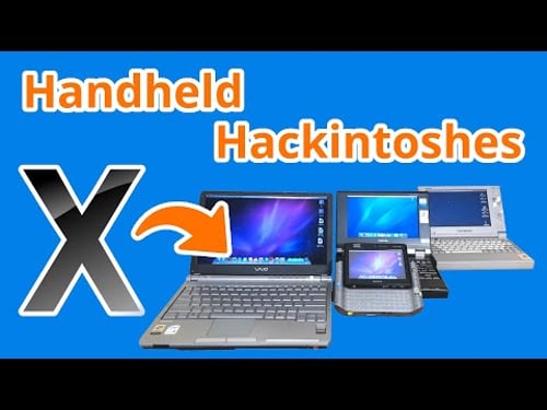 Handheld Hackintosh Assortment Overview and Demo