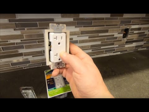 EASY MOSAIC TILE !! HOW TO CUT AROUND RECEPTACLES