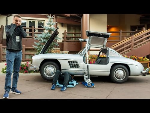 I damaged my $2,000,000 Mercedes 300SL Gullwing during a 1000 mile road trip.