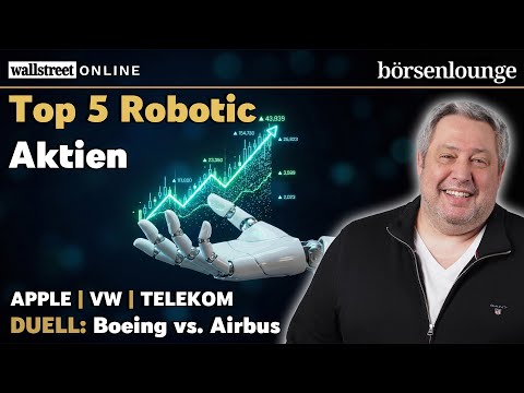 Top 5 Robotic-Aktien | Apple mit KI-Rückzieher, Telekom will ins Rüstungsgeschäft & VW