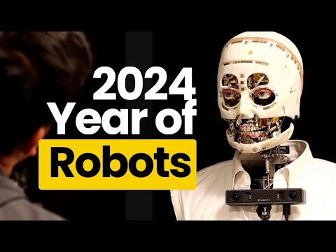 AI Robot's ChatGPT moment at 2024?