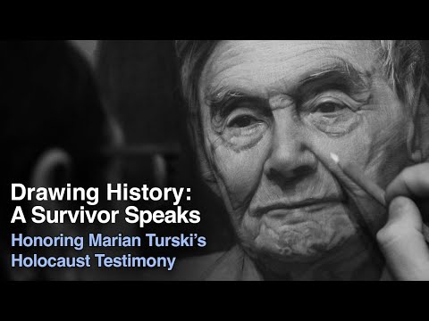Drawing the Past: Holocaust Survivor Marian Turski’s Story in Charcoal