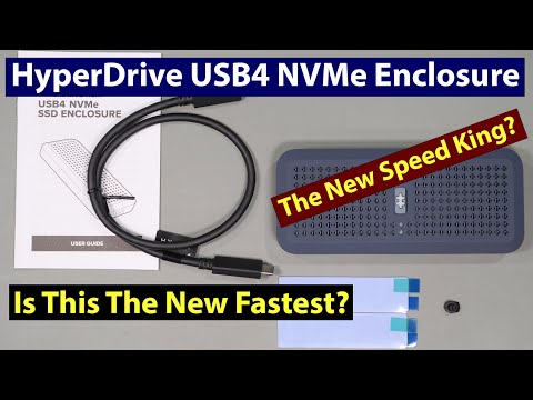 The HyperDrive USB4 NVMe Enclosure