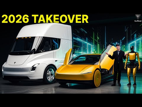 Elon Musk Announces 3 MAJOR Tesla AI Products Take Over ALL Industry 2026! This Is Huge!