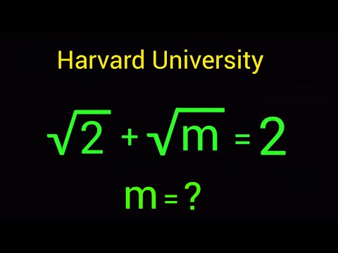 Harvard University Admission Entrance Tricks | m = ?