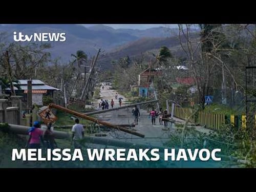 Dozens killed as Hurricane Melissa wreaks chaos in Jamaica, Haiti and Cuba | ITV News