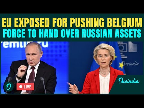 LIVE: EU Hypocrisy EXPOSED: Kaja Kallas PRESSURES Belgium Over Russia’s Frozen Assets | Brussels