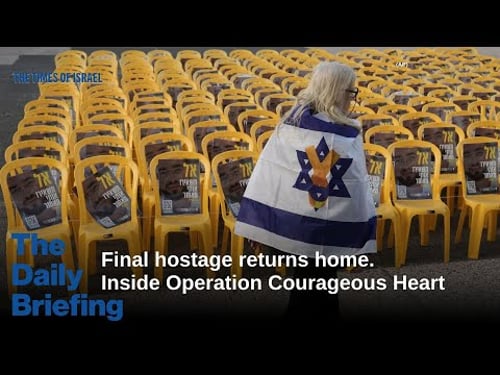 Final hostage returns home. Inside Operation Courageous Heart