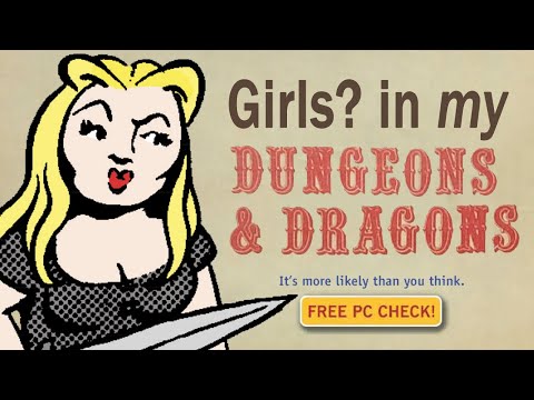 The Original Female Character Rules in D&D
