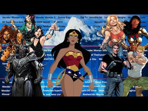 The Wonder Woman Iceberg Explained