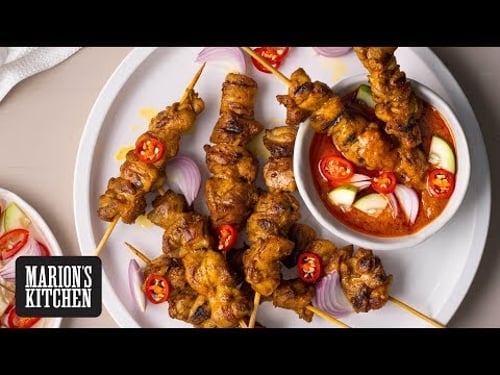 Traditional Thai Chicken Satay - Marion's Kitchen