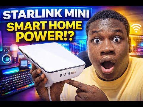 Starlink Mini: Can This Tiny Dish Actually Power My Entire Smart Home? #starlink #smarthome #gaming