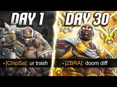 I Spent 30 DAYS Learning Doomfist To Prove He's The HARDEST Tank