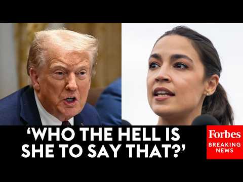 President Trump Takes Shot At AOC Over Her Comments On The Government Shutdown