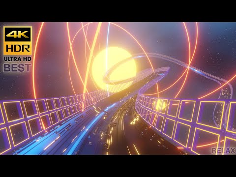 𝐎𝐧𝐞 𝐇𝐨𝐮𝐫 𝟒𝐊 I 𝐂𝐲𝐛𝐞𝐫𝐩𝐮𝐧𝐤 𝐑𝐨𝐥𝐥𝐞𝐫 𝐂𝐨𝐚𝐬𝐭𝐞𝐫 𝐒𝐮𝐧𝐬𝐞𝐭 I 𝐈𝐍𝐅𝐈𝐍𝐈𝐓𝐄 𝐋𝐎𝐎𝐏 I 𝐑𝐞𝐥𝐚𝐱𝐢𝐧𝐠 𝐒𝐜𝐫𝐞𝐞𝐧𝐬𝐚𝐯𝐞𝐫 I 𝟐𝟎𝟐𝟑