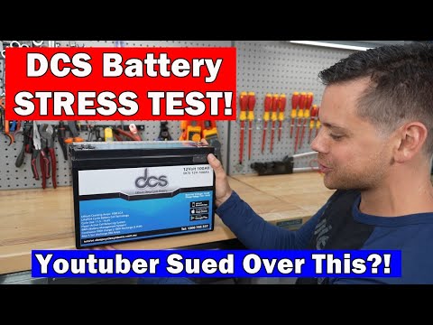 DCS battery! Youtuber Sued for Reviewing this Battery?! Let's Test It!